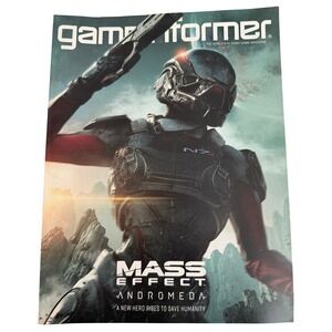 Game Informer Magazine Issue 284 December 2016‎ Mass Effect Andromeda Cover N7